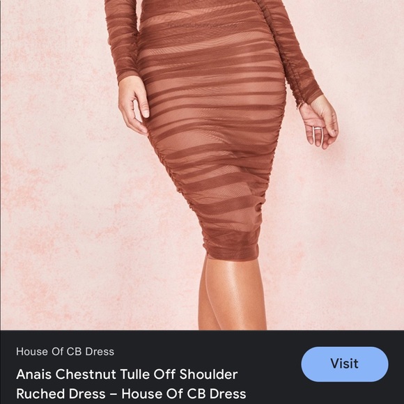 Elegant House of CB dress, size small - Picture 6 of 6